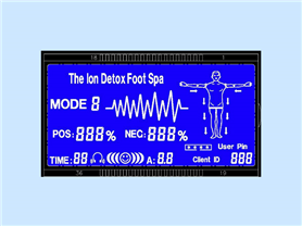 足浴盆控制板液晶屏